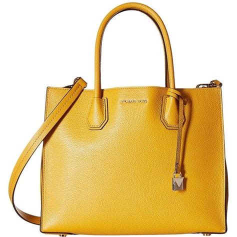 michael michael kors studio mercer large convertible tote marigold|Michael Kors Tote bag.